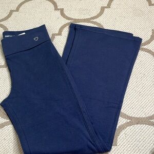 Gap Kids big girls Stretch flare Leggings in navy Blue 💙💙